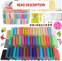 $25  Polymer Clay Kit  50 Colors  For Kids/Adults