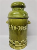 Morton Pottery Milk Can "U.S.A 3539" Cookie Jar