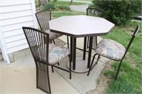 42"T Table & 4 Chairs