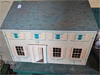 Antique Doll House And Accessories