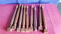 2 Hero Wood Spindle Sticks & 7 Prop Replicas