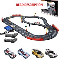 $50  Racing Track Sets 1:43 Scale  4 Slot Cars