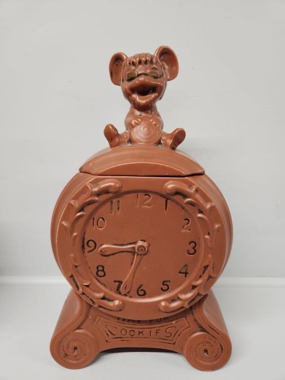 McCoy Pottery "Time For Cookies" Cookie Jar