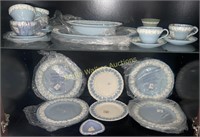 Wedgwood Barlaston Dishes, Serving Platter, Cups