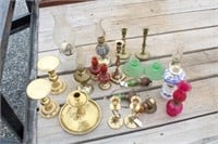 Candle Holders & Miniature Oil Lamps & Oil Lamp