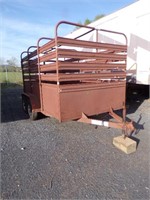 1997 Open top Stock Trailer with Title