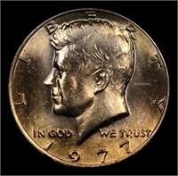 1977-p Kennedy Half Dollar 50c Grades GEM++ Unc