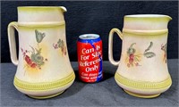 SF & Co England Floral Pitcher -Lot