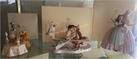 3 Lenox Figurines. Lady And The Tramp, Moonlight