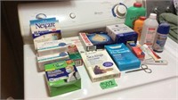 Assorted healthcare items