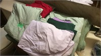 Assorted sheets and blanket