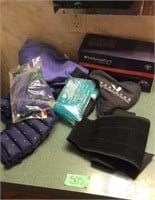 Heating packs and physical therapy items