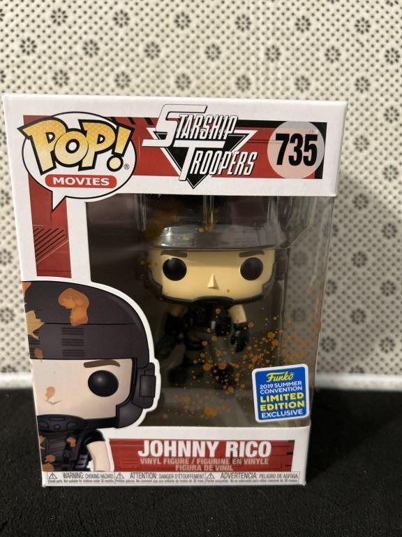 Funko Pop Starship Troopers Johnny Rico