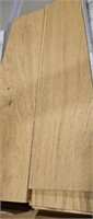 325 ft of engineered wood flooring