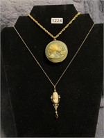 Cameo Necklace Lot