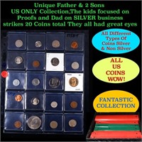 Unique Father & 2 Sons US ONLY Collection,The kids