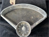 1955-56 Speaker Grill Clock Bezel, no emblem