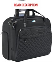$84  Rolling Laptop Bag  Fits 15.6 Inch  Black