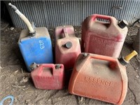 Gas Cans, assorted