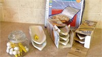 Corn set holders, picks, foil insulated carrier