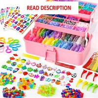 $29  Rubber Loom Bands Kit  28 Colors  Container