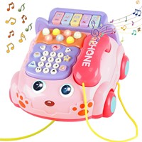 Baby Phone Toy  Piano Music  Pink  18M+