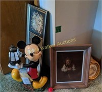 Resin Mickey Mouse, Art Prints, Mirror Etc