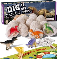 $14  Dinosaur Dig Kit  STEM  Ages 3-10  12 Eggs