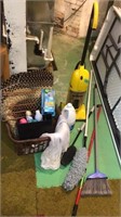 Cleaning/ laundry items w/ small vacuum