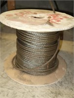 Partial Spool 5/16 Wire Rope