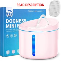 $24  DOGNESS 1L Pet Water Fountain  Pink