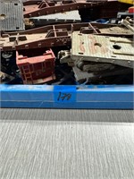 repairable train cars in crate