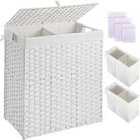 NEW! Greenstell Laundry Hamper with Lid, No