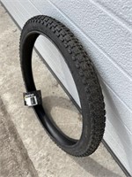New bicycle tire