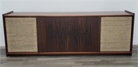 Mid century modern hi-fi cabinet w/Elac