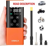 UABRLA Portable Tire Inflator-Orange