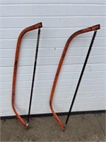 2 Orange buck saws