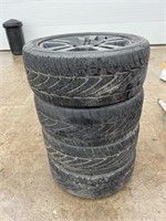 4 tires & rims - 225/50ZR17
