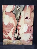 Signed Ione Citrin watercolor resin sealed