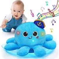 $25  Musical Plush Octopus for Babies  Blue
