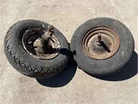 2 wheelbarrow tires