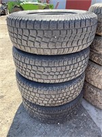 4 winter tires & rims- 245/70R17