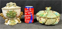 Vintage Cherubs & Ucagco Japan Ceramic Dish-Lot