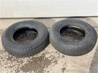 2 tires ST 225/75R15