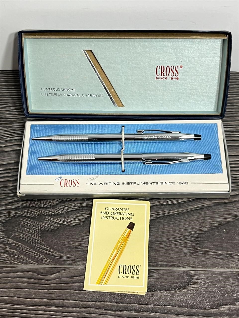 Cross Chrome Mechanical Pen Set