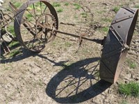 Pair of Wagon Wheels