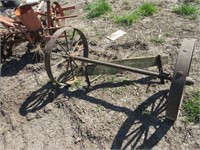 Pair of Wagon Wheels and Axle