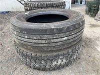 2 tires- 225/70R19.5