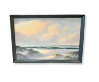 Georgia Janisse Original Oil Painting Beach Scene