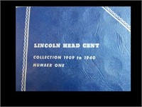 BOOK OF WHEAT PENNIES  1909 - 1940 - 56 COINS